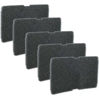 Vhbw - 5x sponge filter compatible with Smeg DHT83LIT, DHT82LSIT, DHT83LES, DHT83LIN, DHT83LIT-1, DHTW81ESA Tumble Dryer Replacement Filter-Set