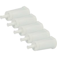 Vhbw - 5x Water Filter compatible with Sage Barista Touch SES880 Espresso Machine - White
