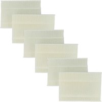 6x pollen filter compatible with Bosch Maxx WTL6500 WTL6500GB/01, WTL6500 WTL6500FG/02, WTL6500 WTL6500FG/01 Tumble Dryer - Vhbw