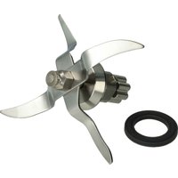 Blender Blade compatible with Silvercrest SKMK1200E5, SKMK1200D4 Kitchen Mixer - With 4stainless steel Blades - Vhbw