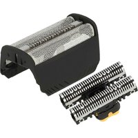 Combi-Pack Shaving Part compatible with Braun 5743, 5745, 5746, 7493, 7497, 7475, 7504 Electric Shaver, Foil + Blades, Black - Vhbw