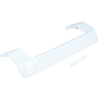 vhbw Door Handle compatible with Beko CS226020X, CS134021DX, CS232030X, CS232020 X, CS234020X Refrigerator plastic White