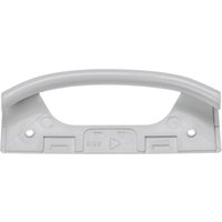Vhbw - Door Handle compatible with Bosch KKE3401, KKE3452, KKE3601, KKE3601IE, KGV7272NL, KKE2601, KKE3101 Refrigerator plastic White
