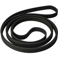 Drive Belt compatible with Electrolux RDH3875, T65280AC, T75280AC, T75370, RDH3796, RDH3797, RDH3874 Tumble Dryer - 197.1 cm, Black - Vhbw