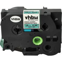 Vhbw - Label Tape Replacement for Brother TZE-751L1 for Label Printer 24mm Black on Green