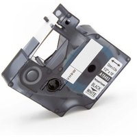 vhbw Label Tape Replacement for Dymo 18483 for Label Printer 5.5m x 12 mm, Black on White, Polyester