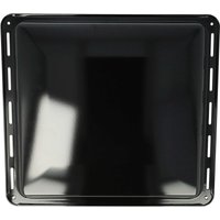 Oven tray, 42.2 x 37.6 x 4 cm, enamelled, non-stick coated, compatible with Privileg 00.347.684-331118, 00.347.954-031119, 00.348.003-531120 - Vhbw
