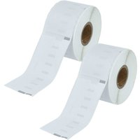 Vhbw - 2x Label Roll 41mm x 89mm (300 Label) compatible with Dymo LabelWriter LW450 Twin Turbo, se 300 Label Maker White