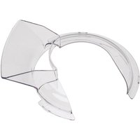 Splash Guard compatible with KitchenAid KSM450, KSM5, KSM50 Kitchen Machine - Cover with Feed Tube, Plastic Transparent - Vhbw