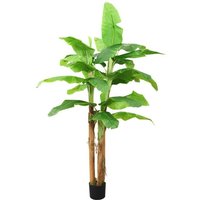 Artificial Banana Tree with Pot 300 cm Green Vidaxl
