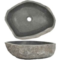 Basin River Stone Oval (45-53)x(34-41) cm vidaXL