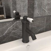 Bathroom Basin Faucet Grey 130x180 mm Vidaxl
