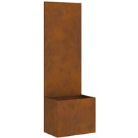 Garden Privacy Screen Rusty 50 x 140 cm Weathering steel vidaXL