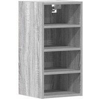 Hanging Cabinet Riga Grey Sonoma 30x29.5x60 cm Engineered Wood Vidaxl