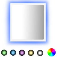 Led Bathroom Mirror White 40x8.5x37 cm Acrylic Vidaxl
