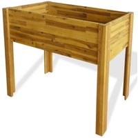 Raised Garden Raised Bed Solid Acacia Wood Vidaxl