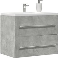 Sink Cabinet Concrete Grey 60x38.5x48 cm Engineered Wood vidaXL