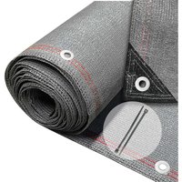 VOUNOT 1×20m Privacy Netting 230 g/m² Garden Screening Shading Net Grey