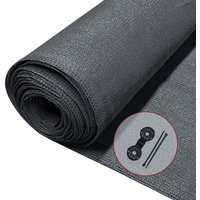 VOUNOT 1×10m Privacy Netting Garden Screening Shading Net Anthracite