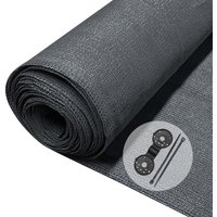 VOUNOT 1×20m Privacy Netting Garden Screening Shading Net Anthracite