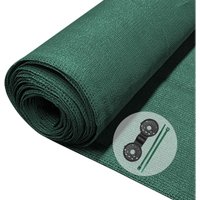 VOUNOT 1.8×20m Privacy Netting 150 g/m² Garden Screening Shading Net Green