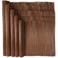 Wadan - 1m x 4m Willow Bulrush Natural Garden Fence Panel Screening Roll Privacy Border Wind and Sun Protection