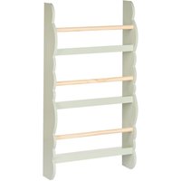Wall Bookshelf RIGOLET 80 cm Light Green