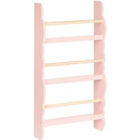 Wall Bookshelf RIGOLET 80 cm Pastel Pink
