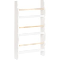 Wall Bookshelf RIGOLET 80 cm White