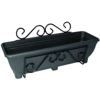 Planter Trough Wall Mounted Steel Terracotta Garden Pride
