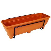 Wall Mounted Trough Planter - Charcoal