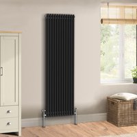 Warmehaus - Traditional Black Radiator Double Column 1800 x 560mm