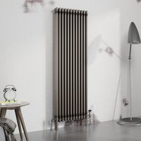 Warmehaus - Traditional Radiator Raw Metal 1800x562mm Triple Column