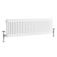 Warmehaus - Traditional Triple Column White Radiator 300 x 1460mm