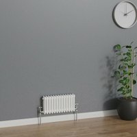 WarmeHaus Traditional Radiator White Triple Column 300x607mm