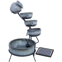 Grey 4 Tier Spilling Bowls Water Feature