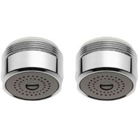 Tinor - Water Saver Faucet Male Female 24mm Sink Washbasin, Reduce Your Consumption by 30 to 80% (Male M24)