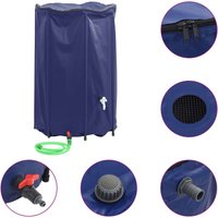 Water Tank with Tap Foldable 1000 L PVC CFW537202