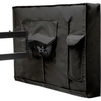 Weatherproof TV Screen Protector Cover - Black 46-48 Patio Garden