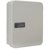 White - Key box, 0.78 kg, 200 x 160 x 75 mm - key box with password