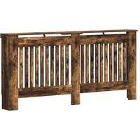 Radiator Cover Smoked Oak 172 x 19 x 81.5 cm Engineered Wood vidaXL