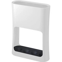 White Oval Parasol Base