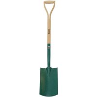 Wilkinson Sword - Carbon Steel Digging Spade 995mm Green Wood Shaft