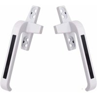 Window handle, window handle is removed and removed for doors with bisagras, aluminum alloy, window cover, corrediza window handle - white,