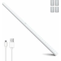 Wireless usb Rechargeable pir Motion Sensor led Light Strip (Under Cabinet/Wardrobe Light) 28cm