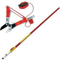 Wolf Garten Telescopic Handle 220cm 400cm ZMV4 Multi Change and RCM Loppers Shears