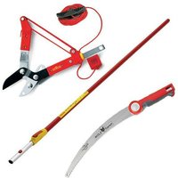 Wolf Garten Telescopic Handle ZMV4 Multi Change RCM Loppers PC370MS Pruning Saw