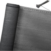 Woltu - Privacy Garden Screen Fence Cover Net Panel Balcony uv Protection Shade Anthracite 2x15m