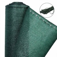 Woltu - Privacy Garden Screen Fence Cover Net Panel Balcony uv Protection Shade Green 1.8x6m