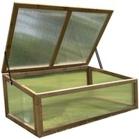 Wooden Framed Polycarbonate Coldframe